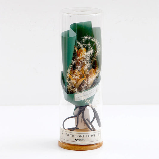 To The One I Love - Preserved Rose in Glass Dome