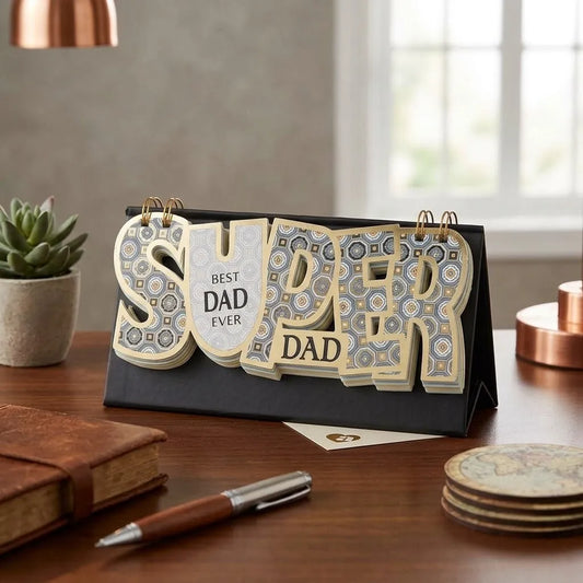 Best Dad Ever Quotation Book Super Dad