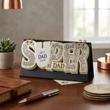 Best Dad Ever Quotation Book Super Dad