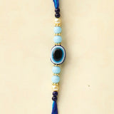 Evil Eye Rakhi Greeting Card with Archies Classic Oud Perfume