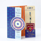 Pack Of 3 With Love Evil Eye Rakhi Greeting Card With Envelope