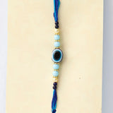 Pack Of 6 With Love Evil Eye Rakhi Greeting Card With Envelope
