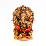 Lord Ganesha Idol - Handcrafted Resin Figurine