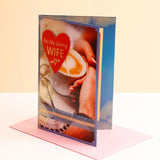 For My Loving Wife Greeting Card With Envelope