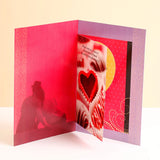 My Heart Is Wherever You Are Greeting Card With Envelope