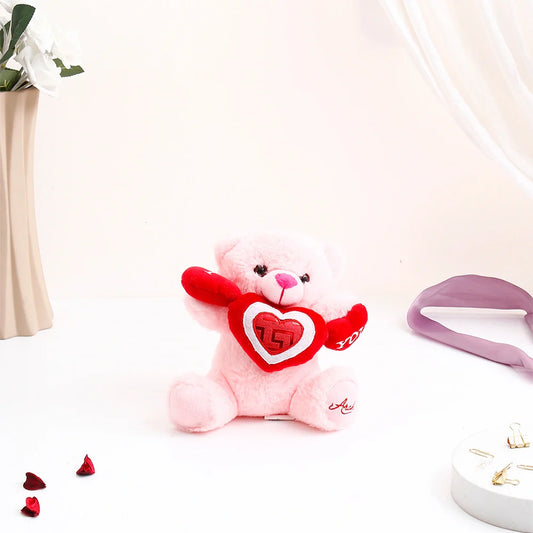 Triple Heart Soft Toy - Pink
