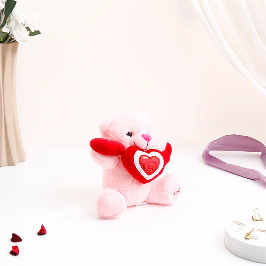 Triple Heart Soft Toy - Pink