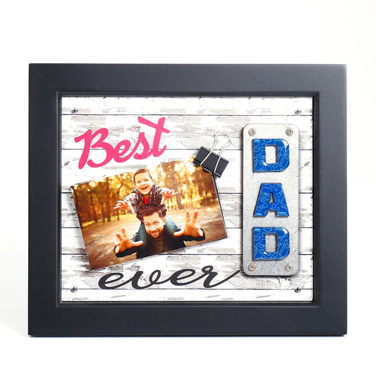Best Dad Ever Keepsake Photo Frame