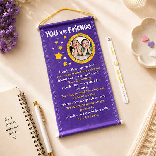 Archies Photo Scroll & White Silicone Bracelet Set
