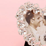 Archies Heart-Shaped Silver Photo Frame