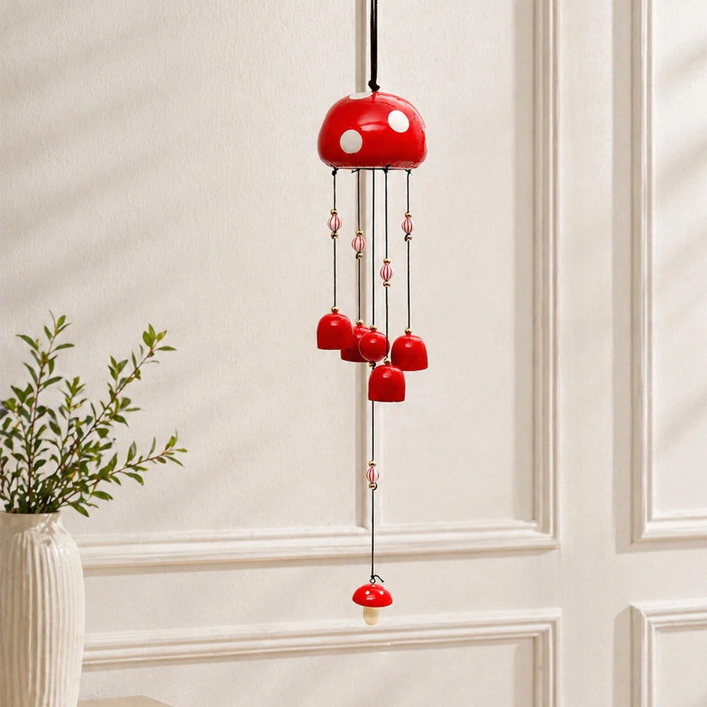 Red Mushroom Wind Chime