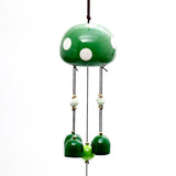 Forest Green Mushroom Wind Chime
