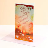 I Love The Story Of Us Greeting Card With Envelope