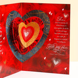 My Heart Beats For You Greeting Card With Envelope