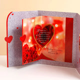 For My Beautiful Wife Greeting Card With Envelope