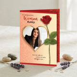 Personalised Beautiful Woman Greeting Card