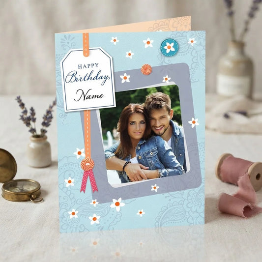 Happy Birthday Personalised Card