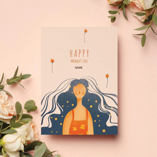 Special Women's Day Personalised Greeting Card
