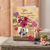 You Not Just Sparkle You Shine Womens Day Greeting Card