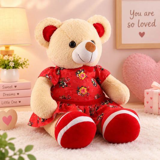 Red Dress Bear Soft Toy 50cm