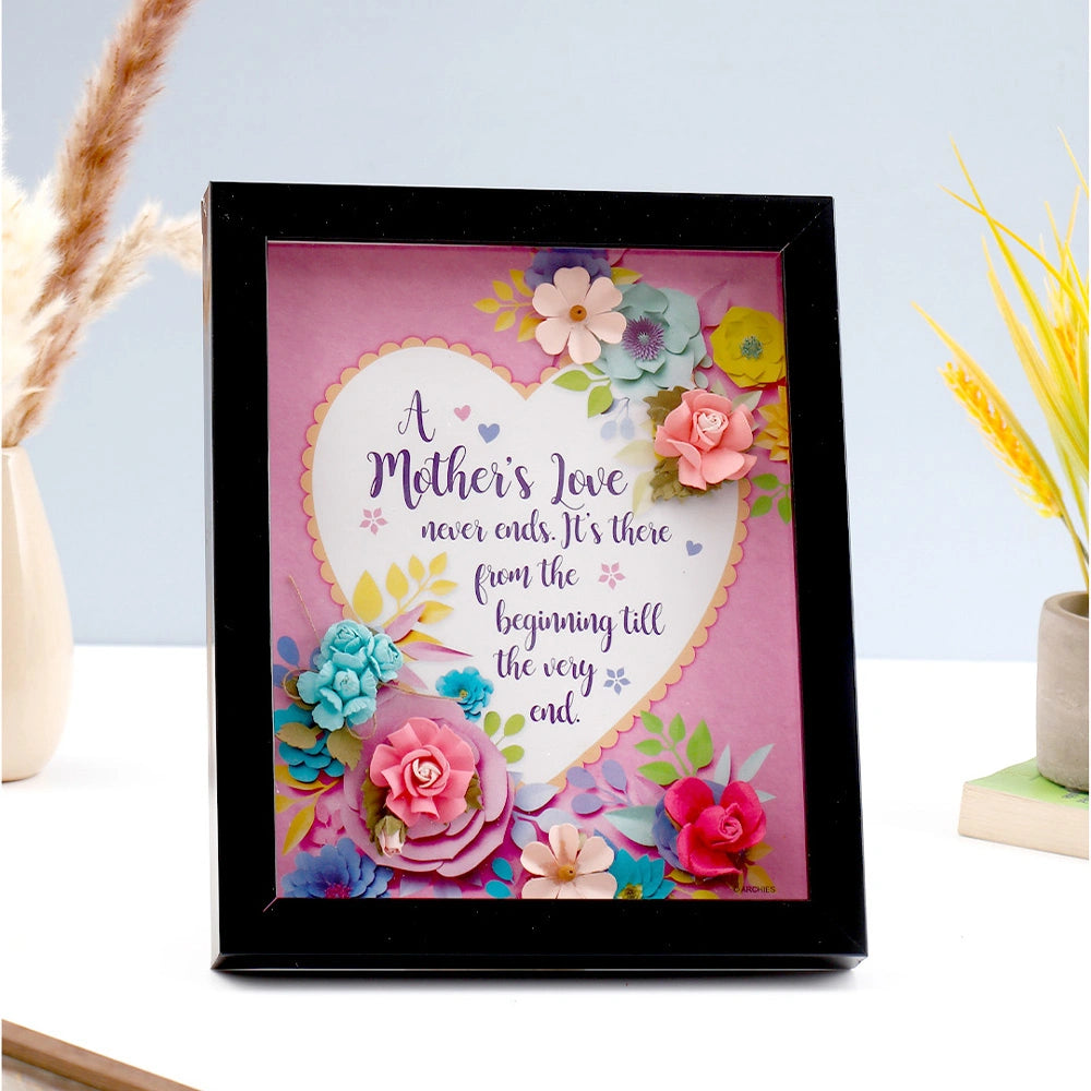 Archies "A Mother's Love Never Ends" Frame
