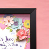 Archies "A Mother's Love Never Ends" Frame