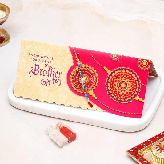 UXR Evil Eye Classic Oud Perfume with Best Brother Mug & Rakhi Wishes Mailer