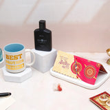 Ghost Perfume with Best Brother Mug & Rakhi Wishes Mailer