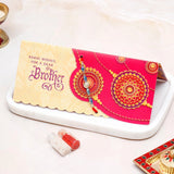 Ghost Perfume with Best Brother Mug & Rakhi Wishes Mailer