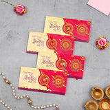 Pack Of 4 Rakhi Wishes for a Dear Brother Rakhi Mailer