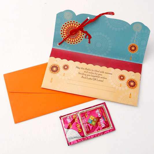 Archies 'For My Dear Brother' Rakhi Mailer With UXR Original Perfume