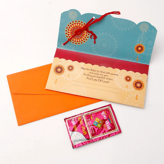 Pack Of 4 For My Brother On Rakshabandhan Rakhi Mailer