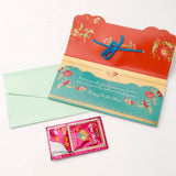 Archies 'Loving Rakhi Wishes' Mailer With UXR Evil Eye Amalfi Blu Perfume