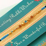 01  Men Perfume with Best Brother Mug & Loving Rakhi Wishes Mailer