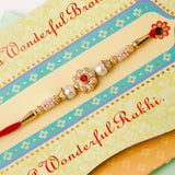 Archies 'Wishing A Wonderful Brother' Rakhi Mailer With UXR Evil Eye Royal Life Perfume