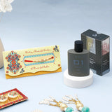 Archies 'Wishing A Wonderful Brother' Rakhi Mailer With 01 Original Men Perfume