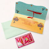Archies 'Wishing A Wonderful Brother' Rakhi Mailer With 01 Original Men Perfume