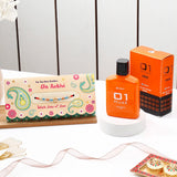 Archies 'On Rakhi With Lots Of Love' Mailer With 01 Musk Perfume