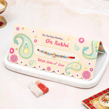 BOYZ Perfume with Best Brother Mug & Rakhi Paisley Mailer