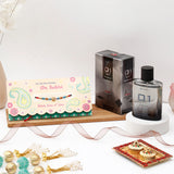 Archies 'On Rakhi With Lots Of Love' Mailer With 01 Original Black Diamond Perfume