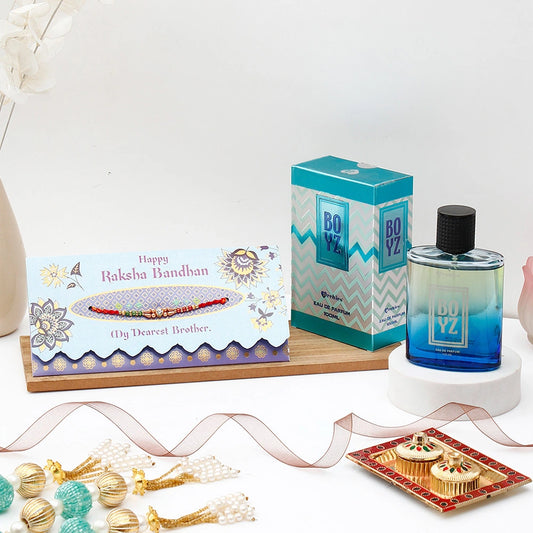 Archies 'Happy Raksha Bandhan' Mailer With Boyz Perfume