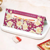 UXR Evil Eye Royal Life Perfume with Best Brother Mug & Floral Rakhi Mailer