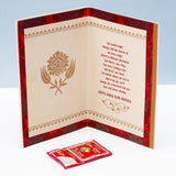 Happy Rakhi Greeting Card with Archies Classic Oud Perfume