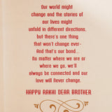 Happy Rakhi Greeting Card with Archies UXR Perfume