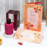 01 Perfume & Sister Rakhi Card Gift Set