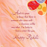 01 Perfume & Sister Rakhi Card Gift Set