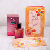 Dream Girl Perfume with Sister Greeting Card