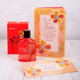 Uxr Perfume with Sister Greeting Card