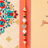 Dear Brother Rakhi Greeting Card with Archies Black Diamond Perfume