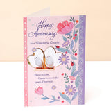 Happy Anniversary For Couple Greeting Card